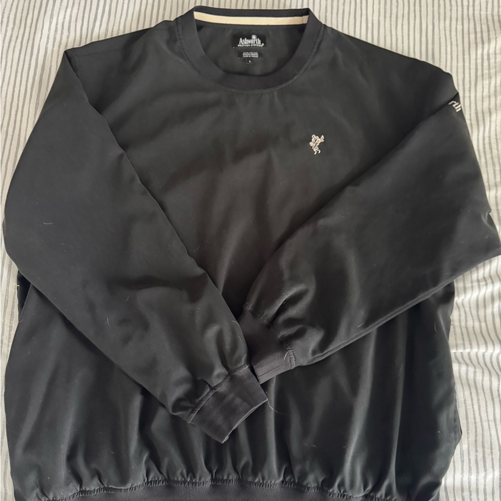 Ashworth Black Crewneck Sweater